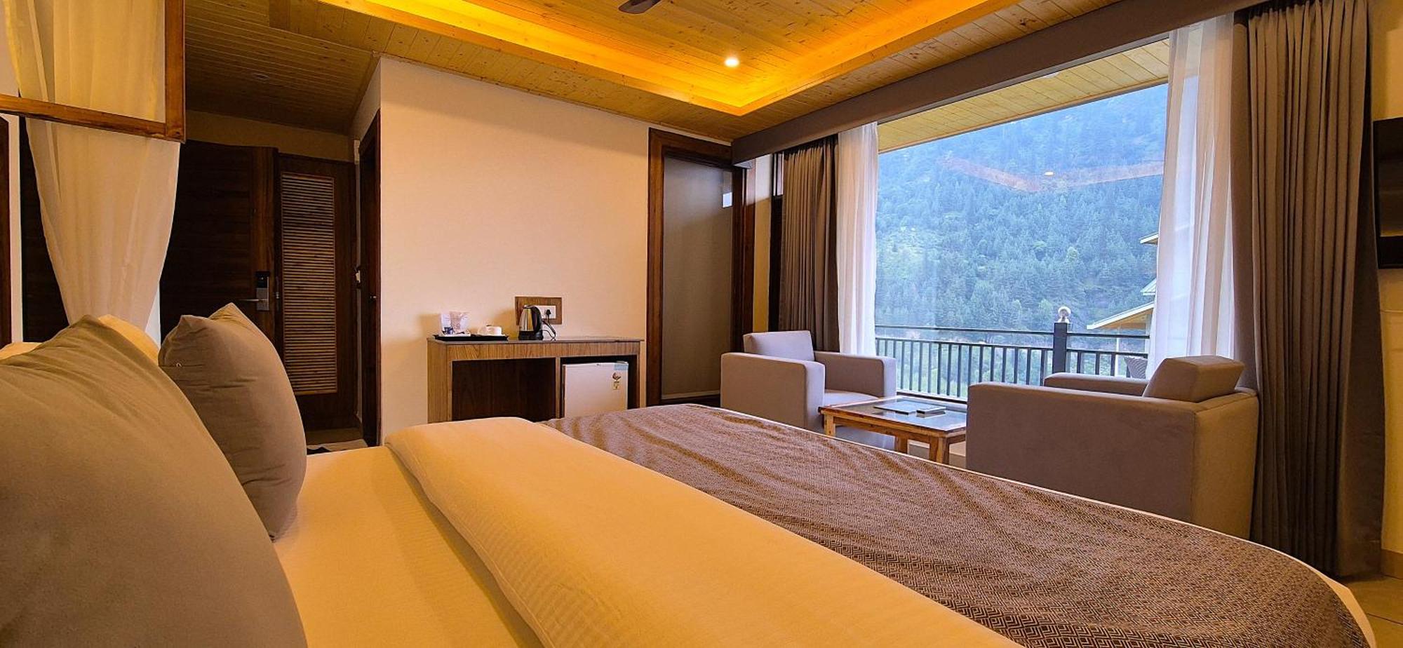 Hotel Nazaara - A Luxe Retreat Manāli Zewnętrze zdjęcie