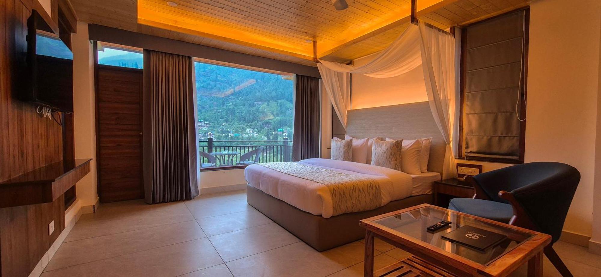 Hotel Nazaara - A Luxe Retreat Manāli Zewnętrze zdjęcie