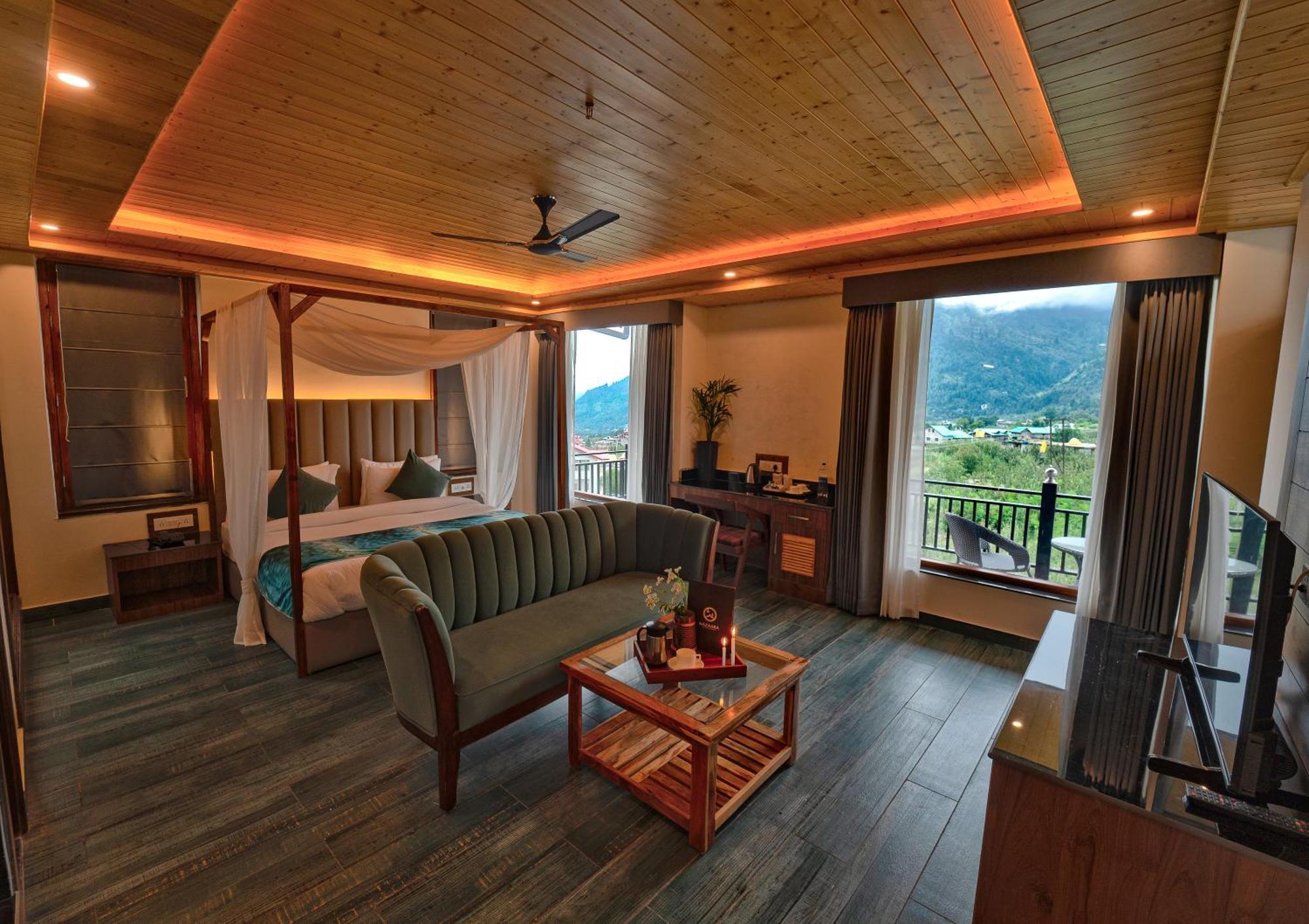 Hotel Nazaara - A Luxe Retreat Manāli Zewnętrze zdjęcie