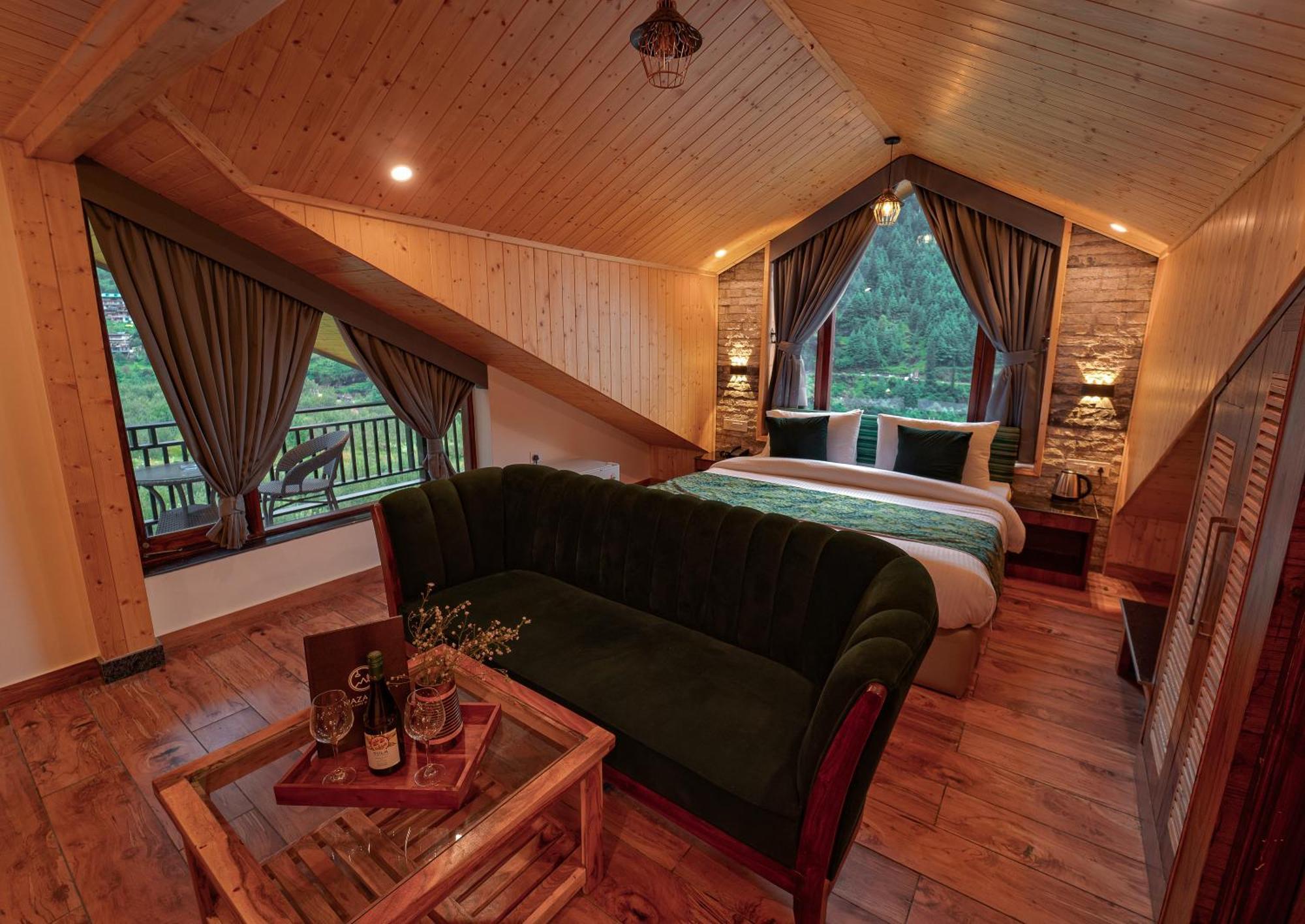 Hotel Nazaara - A Luxe Retreat Manāli Zewnętrze zdjęcie